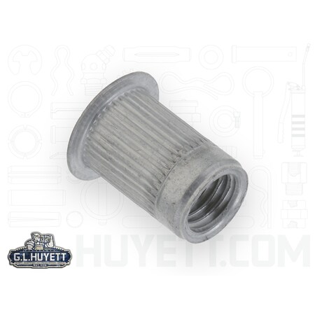 Avk Rivet Nut, M10-1.50 Thread Size, 170.40 mm Flange Dia., 20.45 mm L, Aluminum BTI-ALA1-1015-7.9/B